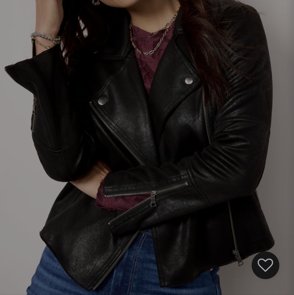 Marren moto jacket. Evereve xs